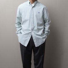 Ralph Lauren Plaid B.D Shirt "custom fit m" 131160