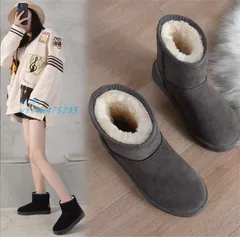 ムートンブーツ ムートンスリッポン スリッポン レディース シンプル 靴 冬 秋 モカシン 厚底 裏ボア モカシン裏起毛 フェイクムートン vii4w475235