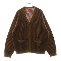 【激レア】SUPREME シュプリーム　モヘアカーディガン　完売モデル　ゆるだぼ Supreme 'Heather Mohair Cardigan'モヘアカーディガン M TEAL