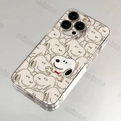 スヌーピー iPhone16 用 スマホケース スヌーピー ソフトシリコン iPhone16 保護ケース レンズ保護 衝撃吸収 すり傷防止 落下防止 保護 iPh