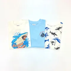 男の子 子供服 半袖 Tシャツ まとめ売り サメ マリン 新品 タグ付き 120cm 130cm