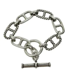 グッチ GUCCI 70s VITAGE ヴィンテージ Anchor Link Silver Bracelet アンカー リンク チェーン ブレスレット 925 SILVER シルバー ブランド古着ベクトル 中古☆AA★▲250302
