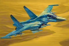 【新品】ホビーボス HobbyBoss 81756 1/48 ロシア Su-34 “カモノハシ” 戦闘爆撃機