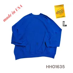 80s 90s USA製Tultex無地スウェットトレーナーLブルーラグラン