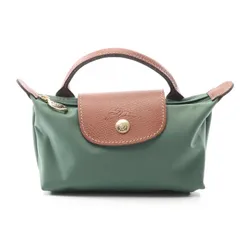 ロンシャン Longchamp ポーチ ル プリアージュ オリジナル ハンドル付き 34175089P95 ネイビー ナイロン レザー ル プリアージュ オリジナル ハンドル付 ポーチ レディース