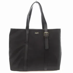 メンズビギ MEN'S BIGI 美品 トートバッグ レザー×ナイロン 切替 黒 ブラック /JSのサムネイル