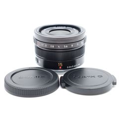 14 Panasonic ライカ DG SUMMILUX 15mm/F1.7 ASPH. ブラック H-X015-K