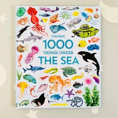 Usborne 1000 Things Under the sea　英語図鑑　英語絵本　英単語　海洋生物図鑑　魚図鑑