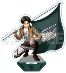 【中古】アクリルスタンド・アクリルパネル リヴァイ(団旗 ver.) アクリルスタンド 「進撃の巨人」
