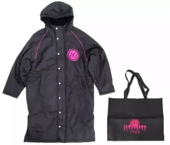 【中古】アウターウェア(キャラクター) μ’s(シルエット) ベンチコート(特製ショッパー付き) ブラック Mサイズ 「ラブライブ!」 C87グッズ