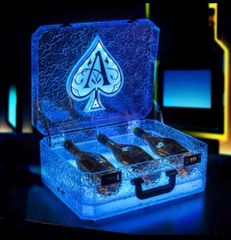 ボトルケース　LED　アルマンド アタッシュケース ディスプレイ シャンパン Amazon.co.jp: ボトルケース LED アルマンド アタッシュケース