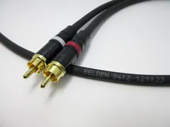 8m×2本 ベルデン8412 RCAケーブル +REAN-NYS352G 8m×2本 ベルデン8412 RCAケーブル +REAN-NYS352G ベルデン8412