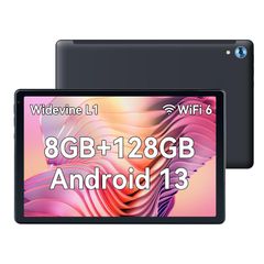 【特価セール】bt5.0 6 5MP/8MPカメラ WiFi 8コアCPU 1280*800 1.8GHz GMS認証 L1 IPS画面 Widevine 5000mAhバッテリー Type-C +128GB+1TB拡張 8GB OTG Wi-Fiモデル 13