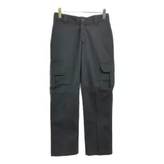 Dickies ディッキーズ カーゴワークパンツ ブラック(メンズ W30 L30)中古 古着 V4372