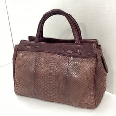最高級】本革 オーストレッグ オーストリッチ バンドバッグ ダーク