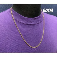 ●60cm 《細め》ゴールド 喜平チェーンネックレス メンズ レディース
