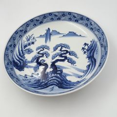 有田焼 山徳窯 飾皿 染錦龍（45㎝） | 有田焼ショップ まるとも