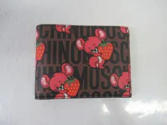 関税送料込 LOVE MOSCHINO フェイクレザー 財布 ロゴ入り (Love