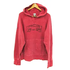 ナイキ パーカー トップス プルオーバー スウェット 大きいサイズ ACG メンズ XLサイズ レッド NIKE 【中古】