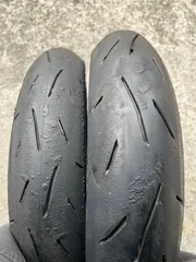 ダンロップ α13SP 110 140前後セット　リヤ新品 Yahoo!オークション -「α13 110 140」(タイヤ) (パーツ)の落札