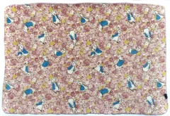 【中古】抱き枕カバー・シーツ・ブランケット ピンク ティーパーティ ひざ掛け 「ピーターラビット」