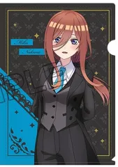 【中古】クリアファイル 中野三玖 描き下ろしクリアファイル 「五等分の花嫁∽」