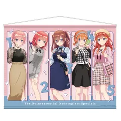 【新品/公式】五等分の花嫁∽ 描き下ろしB2タペストリー 公式グッズ colleize