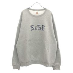タイムセール SEESEE FONT LOGO CREW black - メルカリ