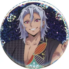 【中古】バッジ・ピンズ 宇髄天元(アップ) 「鬼滅の刃 祭日和-まつりびより- トレーディング56mm缶バッジ」