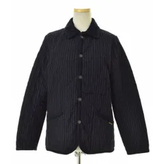 【LAVENHAM】ウール混 ストライプキルティングジャケット