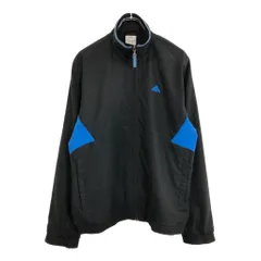 adidas アディダス ウィンドブレーカージャケット ブラック(メンズ UK 38/40)中古 古着 U5942
