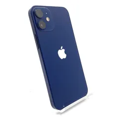 【全額返金保証】【最速発送】Apple iPhone 12 mini 128GB ブルー Softbank 白ロム 動作確認済 74%