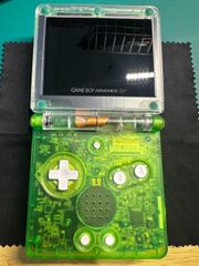 【IPS液晶搭載】 明るさ１５段階調整  ゲームボーイアドバンス SP 本体  バッテリー新品