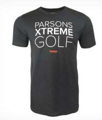 ★PXG Tシャツ/グレー/ニューフォント 日本サイズL相当
