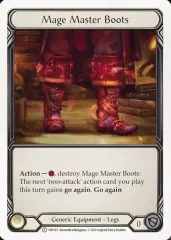【中古】Flesh and Blood 1HP357[C]：Mage Master Boots