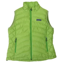 patagonia パタゴニア 84627 DOWN SWEATER VEST ダウン セーター ベスト グリーン系 S【中古】のサムネイル