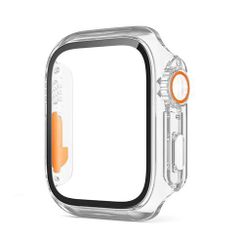 アップルウォッチカバー（Apple Watchカバー）Ultra風PC強化ガラスケース【クリア】40mm/41mm/44mm/45mm対応 [BELTIES]