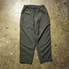 COMME des GARCONS HOMME 23ss ウール混エステルイージーベイカーパンツ パッカリング XS コムデギャルソンオム  2023ss AD2022 ネイビー