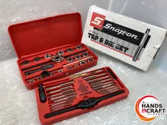 スナップオン　タップ&ダイスセット　TDM-117A ミリ　タップダイス ♭【中古】Snap-on スナップオン TDM-117A タップ＆ダイスセット