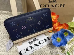 2023年最新】コーチ coach 財布 レディース 長財布 花柄 ラウンド