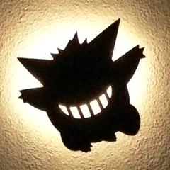 LEDライト ポケットモンスター ポケモン ウォールライト ゲンガー （ LED 照明 壁掛け 足元灯 フットライト 音感 センサー キャラクター インテリア おしゃれ 屋内 電池式 壁 掛け ウォールステッカー 光る ）