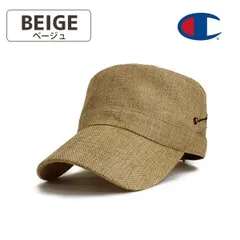 【2サイズ】Champion チャンピオン 帽子 シートワークキャップ ベージュ