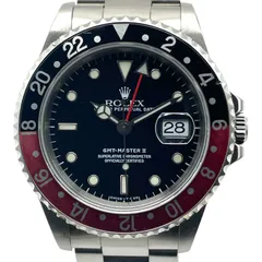 ★美品☆　ROLEX　GMT　Ref.16710/16700　Black　ロレックス　ベゼル　黒　パーツ 希少品！ロレックス純正 16700 16710 8割れベゼルディスク 2