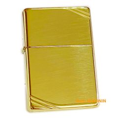 ZIPPO 1937 復刻 フラットトップ ハイポリッシュブラス 270 真鍮 ダイアゴナルライン 定番 ジッポー オイルライター