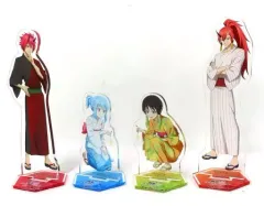 【中古】アクリルスタンド・アクリルパネル [単品] リムル＆ベニマル＆ヒイロ＆トワ 描き下ろしイラスト使用アクリルスタンド4体セット 「Blu-ray 劇場版 転生したらスライムだった件 紅蓮の絆編 特装限定版 アニメイト限定セット」 同梱特典