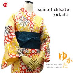 ツモリチサト tsumorichisato 仕立上がり浴衣 新品 未使用 浴衣 単品 《tsumori chisato》お仕立て上がり浴衣 ＜白・紺