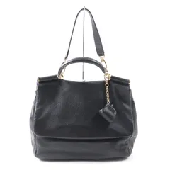 DOLCE & GABBANA　レザートート　美品 org.jpg