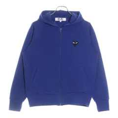 期間限定価格 play comme des garcons フルジップパーカー PLAY COMME des GARCONS - プレイコムデギャルソン ジップアップ