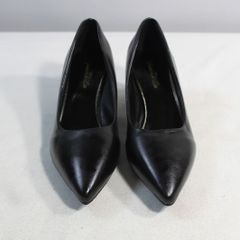 パンプス　ヒール6㎝　黒　サイズ24.0