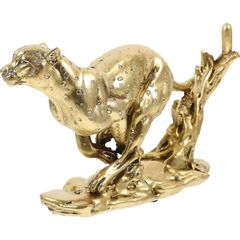 最終値下げ‼️*786 ヒョウ ブロンズ像 RUNNING LEOPARD - メルカリ